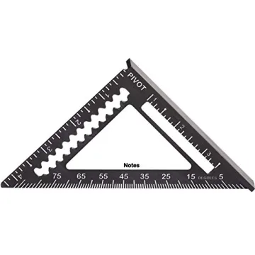 Johnson Johnny Square - Professional Easy-Read Finish Square