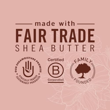 SheaMoisture Curl Mousse Coconut and Hibiscus for Frizz Control Styling Mousse with Shea Butter 7.5 oz