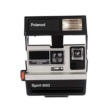 Polaroid Spirit 600 Vintage Instant Camera w/ Silver/Gray Front
