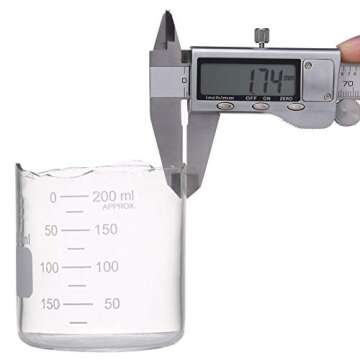 Glass Measuring Low Form Beaker Set Glass Graduated Beaker Set (50ml+100ml+250ml+400ml+600ml)