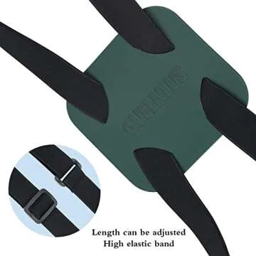 Luggage Straps Bag Bungees for Add a Bag Easy to Travel Suitcase Elastic Strap Belt (green)