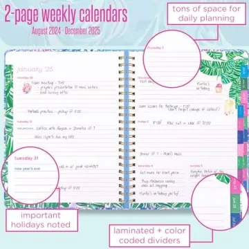 Lilly Pulitzer Daily Planner 2024-2025, Stylish & Functional
