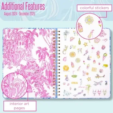 Lilly Pulitzer Daily Planner 2024-2025, Stylish & Functional