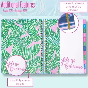 Lilly Pulitzer Daily Planner 2024-2025, Stylish & Functional