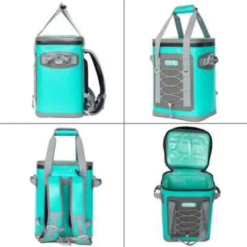 RTIC Backpack Cooler 24 Can, Insulated Portable Soft Cooler Bag Waterproof for Ice, Lunch, Beach, Dr...