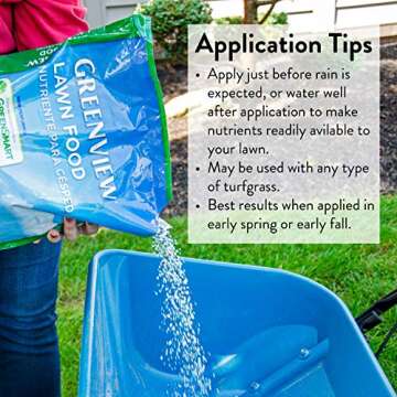 GreenView Lawn Food: 48 lb for 15,000 sq ft Coverage