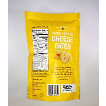 Trader Joe's Trader Giotto's Oven-Baked, Gluten-Free, Low Carb Cheese Bites (3-pack)