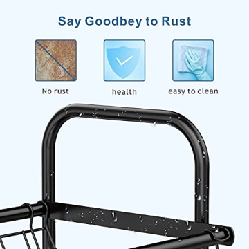 iSPECLE Large Stainless Steel Over The Sink Dish Rack