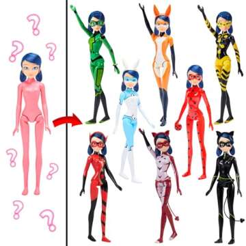 Miraculous Ladybug Magic Heroez Marinette Transforms Into Surprise Costumes with This Colour Reveal ...