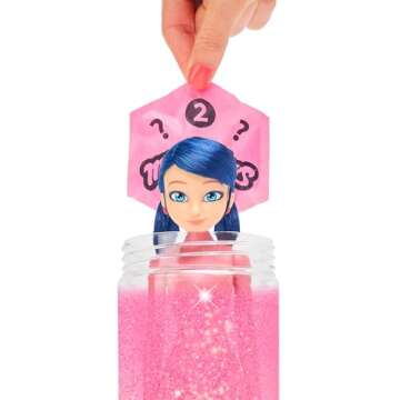 Miraculous Ladybug Magic Heroez Marinette Transforms Into Surprise Costumes with This Colour Reveal Doll Each Doll's Look Remains a Mystery Until Revealed, White, 26 x 6 x 3.5 cm; 220 Grams