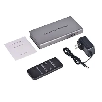 4X1 HDMI Multi-viewer with Seamless Switching Functionality