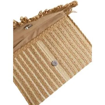 Stylish Verdusa Women's Fringe Summer Clutch Purse