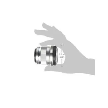 OM SYSTEM OLYMPUS M.Zuiko Digital 45mm F1.8 Silver For Micro Four Thirds System Camera, Compact Design Beautiful, Bokeh Bright