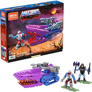 MEGA Construx Land Shark Vehicle Building Set with Figures