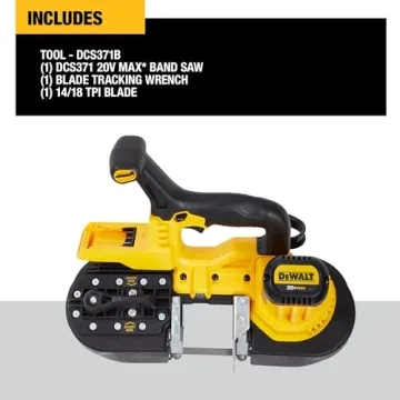 DEWALT 20V MAX Portable Bandsaw Powerful and Versatile