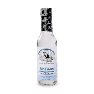Fee Brothers Fee Foam Cocktail Mixer Egg Substitute Vegan