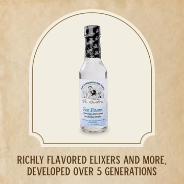 Fee Brothers Fee Foam Cocktail Mixer Egg Substitute Vegan
