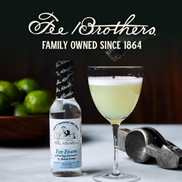 Fee Brothers Fee Foam Cocktail Mixer Egg Substitute Vegan