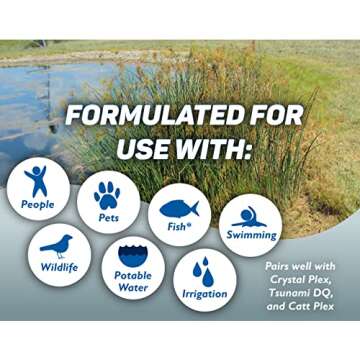 Plex Mate Aquatic Surfactant for Herbicides - Quart