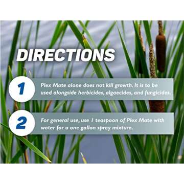 Plex Mate Aquatic Surfactant for Herbicides - Quart