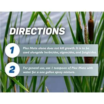 Plex Mate Aquatic Surfactant for Herbicides - Quart