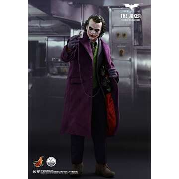Batman The Dark Knight 18 Inch Action Figure - The Joker | Hot Toys 1/4 Scale