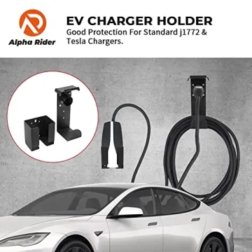 Alpha Rider EV Charger Holder for Home Organization Kit