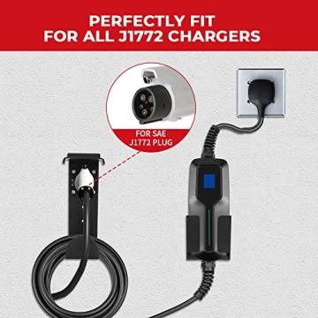 Alpha Rider EV Charger Holder for Home Organization Kit