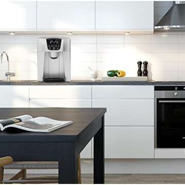 Whynter IDC-221SC Ice Maker with Direct Water Connection and Dispenser