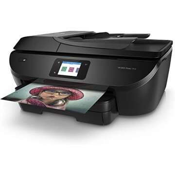 HP ENVY Photo 7858 All-in-One Inkjet Color Photo Printer with Mobile Printing K7S08A (Renewed)