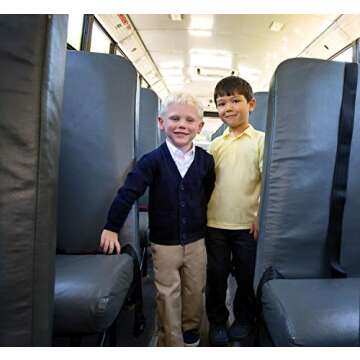 French Toast Boys' Big Anti-Pill V-Neck Cardigan Sweater (Standard & Husky), Navy, 8