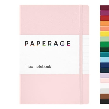 PAPERAGE Lined Journal Notebook in Blush 5.6 x 8 Inches