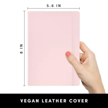 PAPERAGE Lined Journal Notebook in Blush 5.6 x 8 Inches