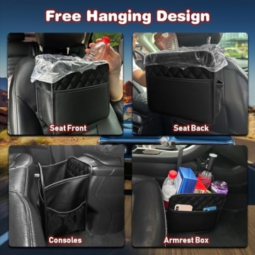 Witaxima Large Capacity Car Organizer with Pockets