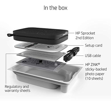 HP Sprocket Portable Photo Printer for Instant Memories