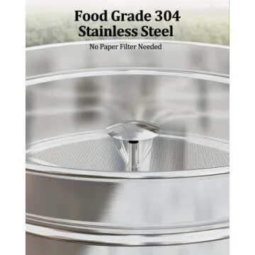 RIEDHOFF 120 Cup Commercial Coffee Maker, [Quick Brewing] [Food Grade Stainless Steel] Large Coffee Urn Perfect For Church, Meeting Rooms, Lounges, and Other Large Gatherings-18 L