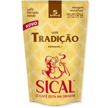 Sical Portuguese Ground Coffee 5 Estrelas (5 Stars) 250g TRADITION (Tradição)