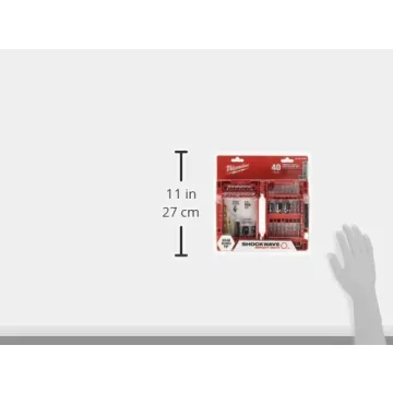 Milwaukee Shockwave Bit Set - Durable 40 Piece Kit