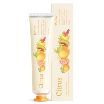 Revitin Citrusclean Prebiotic Toothpaste for Healthy Smiles