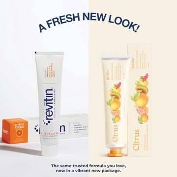 Revitin Citrusclean Prebiotic Toothpaste for Healthy Smiles