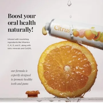 Revitin Citrusclean Prebiotic Toothpaste for Healthy Smiles