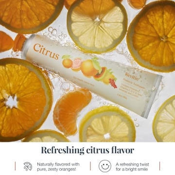 Revitin Citrusclean Prebiotic Toothpaste for Healthy Smiles