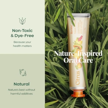 Revitin Citrusclean Prebiotic Toothpaste for Healthy Smiles