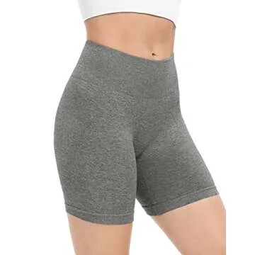 BAYDI Seamless High Waist Workout Shorts for Women