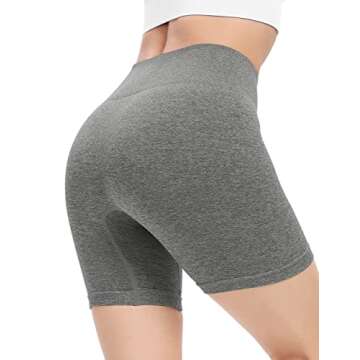 BAYDI Seamless High Waist Workout Shorts for Women