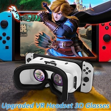 Comfortable VR Headset for Nintendo Switch 3D Experience