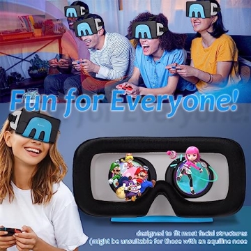 Comfortable VR Headset for Nintendo Switch 3D Experience