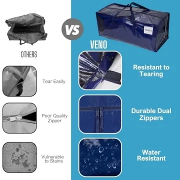 VENO Heavy Duty Moving Bags for Easy Storage Solutions