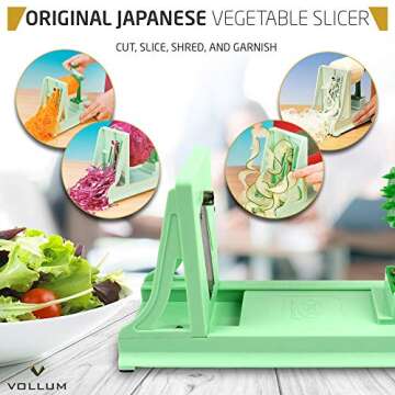 Vollum Japanese Vegetable Spiralizer for Healthy Meals