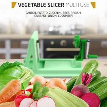 Vollum Japanese Vegetable Spiralizer for Healthy Meals
